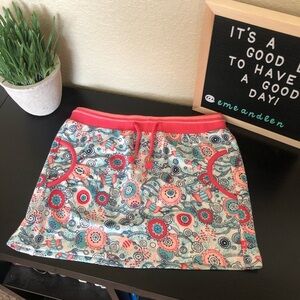 Kidzface Girls Skirt Floral pockets NWT 14